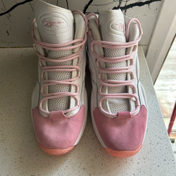 Reebok Question Mid Pink toe - Picture 3 of 3